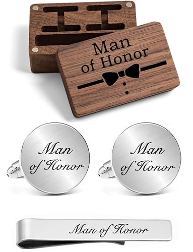 Mancuernillas personalizadas para hombre boda miniatura 1