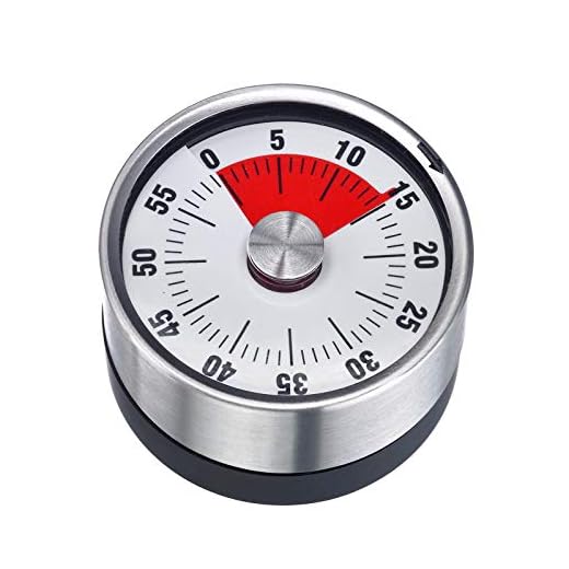 Westmark Kookwekker, mechanisch, magnetisch, 1-60 minuten, roestvrij staal/kunststof, antraciet/zilver, 10902260