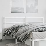 Montage facile : l'installation est simple et nécessite des vis M6 (non incluses). Cette tête de lit en métal est spécialement conçue pour les lits à tubes carrés de notre gamme.