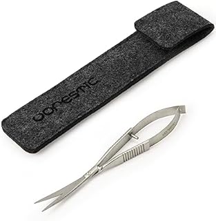 VORESTIC Curved Spring Scissors 16cm, Aquarium Scissors, Aquascaping Tools for Terrarium Plants