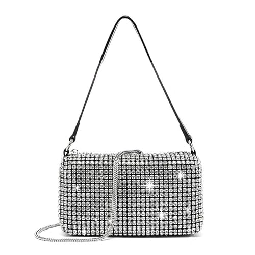 Lryweisy Clutch Purses for Women Formal Dressy Evening Bag Handbags Crossbody for Wedding Shoulder Bag for Party