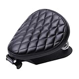 Selle Selle de siège Solo universelle moto, coussin Vintage pour Bobber pour Chopper pour Davidson pour Iron 883 pour Sportster