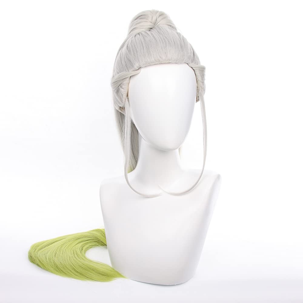 OSIAS Parrucca Cosplay Daki con Gradiente di Colore per Donna e Ragazza