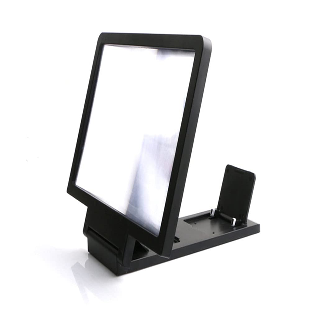 8 Pulgadas 3D Video Screen Pantalla Plegable agrandada Ojos de protección Amplificador Pantalla teléfono móvil Soporte