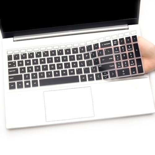 Keyboard Cover for 15.6 HP Laptop 15-fc 15-fd 15t-fd 15z-fc 15-fc0399nr/0099nr, HP Pavilion 15 15-eg/eh/er 15t-eg200/eg300 15z-eh300, HP Pavilion 17z 17z-cp000 17z-ca200 17-cn 17-cp Series-OCBlack