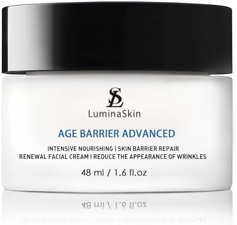 LuminaSkin Age Barrier Advanced Cream - Fix & Renewal Facial Cream - Hydrating Face Moisturizer, Anti Aging & Skin Barrier Repair Face Cream