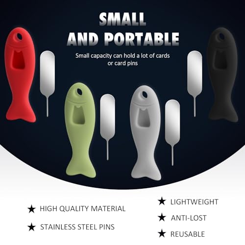 Herramienta de extracción de tarjetas SIM compatible con móviles y soporte integrado de 4 unidades 5