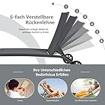 COSTWAY Sonnenliege Stahl & Textilene