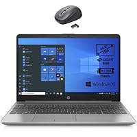 Notebook HP i3 250 G8 Silver, Notebook FullHD 15.6 Zoll, Intel i3 11Th Gen 4.1Ghz, RAM 8GB DDR4, SSD M2 256GB, Graphic Intel UHD, Hdmi RJ-45, WLAN, Bluetooth, Win 10 Pro Einsatzbereit + Wi-Fi Maus