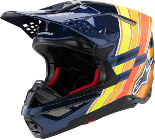 Alpinestars Supertech M10 TLD Edition 25 Motocross Helm, Mehrfarbig, XL (61/62)