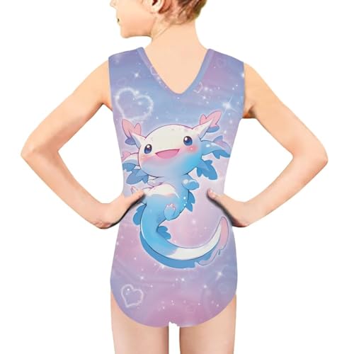 Image of Girls Swimsuit 3-14Y One Piece Swimwear Sleeveless Girls Bathing Suit