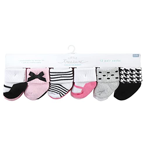 Image of Little Treasure baby-girls Newborn Socks