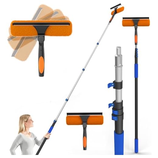 Telescoping Window Cleaning Squeegee