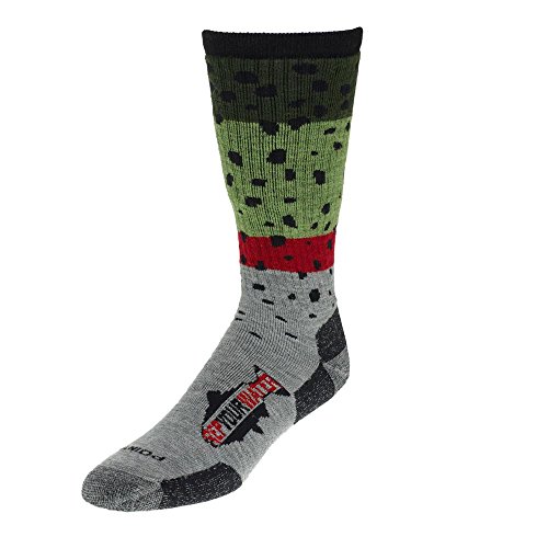 Rep Your Water Rainbow Trout Skin Socks