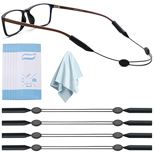 Best Glasses Straps for Sports (12 Pairs) Made of Premium Grade Silicone!