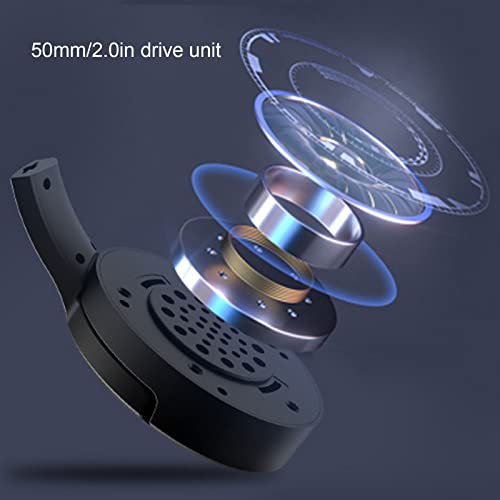 Bluetooth-gamingheadset, 2.4G-technologie RGB-lichteffecten Gaming-headset 50 mm/2,0 inch aandrijfeenheid voor mobiele telefoon - Afbeelding 6