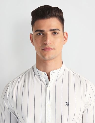 Image of U.S. Polo ASSN. Men's Cotton Slim Fit Shirt