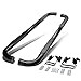 For Ford F150 10th Gen Supercrew Cab 3" Side Step Nerf Bar Running Board (Black)