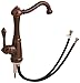 Pfister GT72-M1UU - Grifo de cocina con barra y preparación de Marielle, bronce rústico