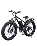 Nothing burger Dual Motor Ebike Changebale Color, 2000W Electric Ebike for Adults 34MPH, 26” Fat Tire Adult Electric Bicycles 7 Speed, Dual Suspension and LCD Display