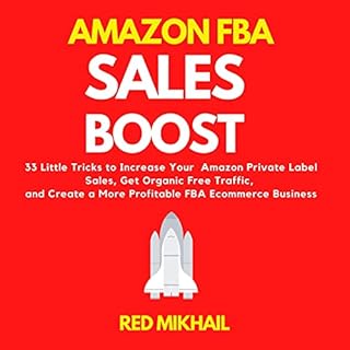 Amazon FBA Sales Boost (2021) Audiolibro Por Red Mikhail arte de portada