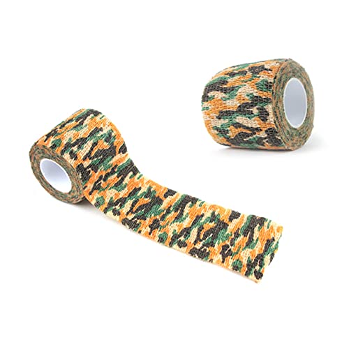 CORHAD 12 Pçs Bandagens Elásticas Fita Adesiva Bandagem De Dedo Fita De Camuflagem Autoadesiva Banda