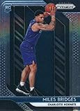 2018-19 Panini Prizm #278 Miles Bridges Charlotte Hornets Rookie Basketball Card