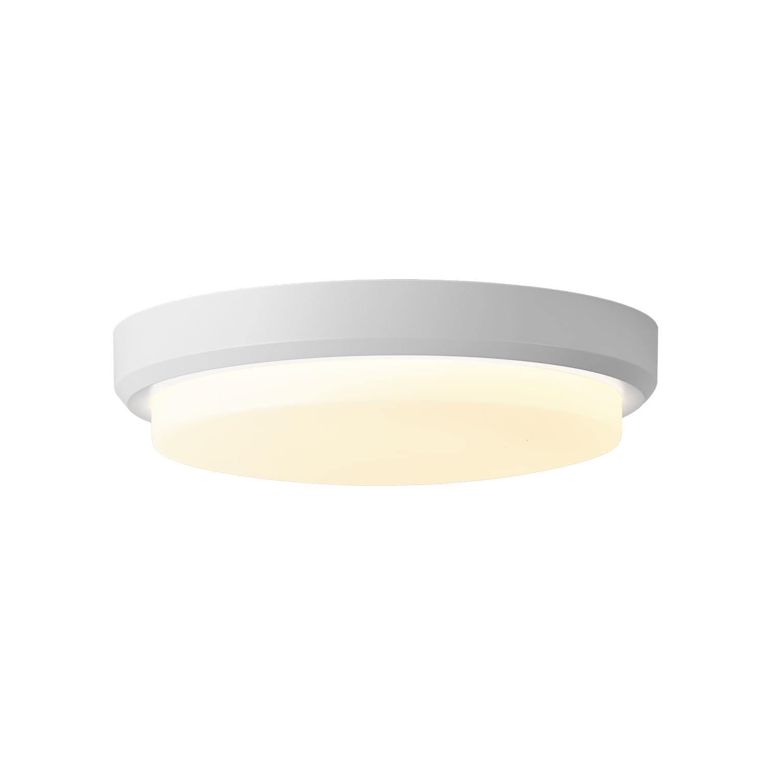 Photo 1 of ANYLOVE Modern Round Ceiling Light (White, 9 Inch)