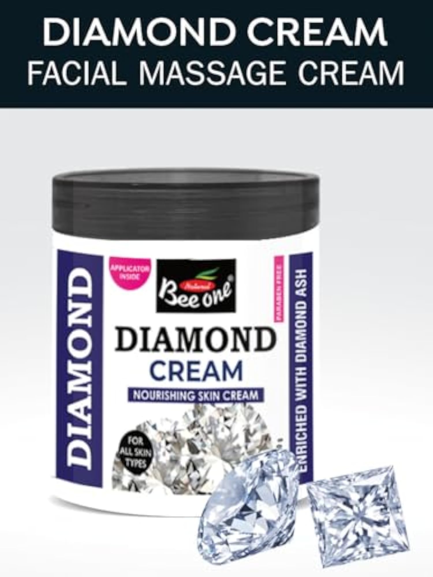 Diamond Premium Massage Cream for Skin Nourishment