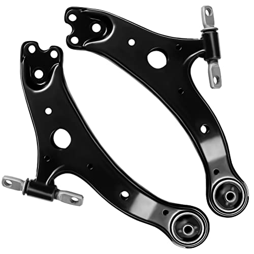 SCITOO 2pcs Suspension Kit Front Lower Control Arm Assembly Fit for Toyota Avalon Camry for Highlander Solara for Lexus ES300 ES300H ES330 ES350 RX330 RX350 RX400h K620333 K620334