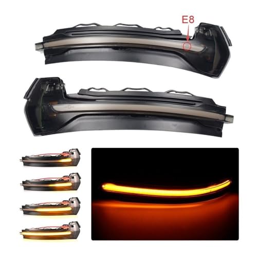 Intermitentes dinámicos de espejo para Audi A3 8V S3 RS3 luces LED 5