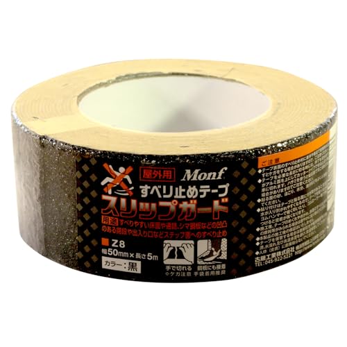 �Ó��H�� Monf ���ׂ�~�߃e�[�v �X���b�v�K�[�h Z8 50mm×5m �� �]�|�h�~ ���ׂ�~�� �K�i�̂ӂ� ��ł����