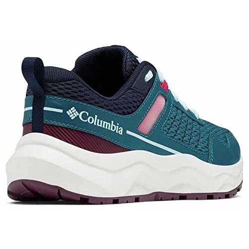 Columbia Women's Plateau Hiking Shoe, Deep Water/ICY Morn, 9.5