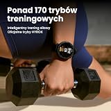 Amazfit Active Max 48mm Smartwatch 1,5" AMOLED, 25 dni pracy baterii, mapy offline, NFC, GPS, 4GB pamięci, 170+ trybów sportowych, wodoszczelność 5 ATM, monitorowanie pulsu i snu, dla Android & iPhone