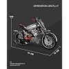 dOvOb Motorcycle Building Blocks Set, 827 Pieces Bricks, Compatible with Major Brands