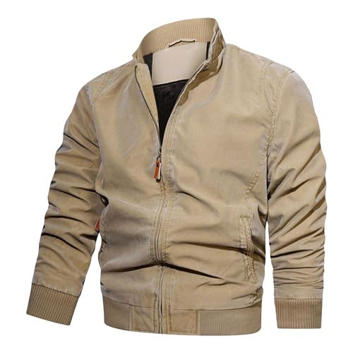 Manteau épaissi homme col montant confection de qualité supérieure ZDJSWJ