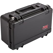 SKB Cases 3i-2011-8B-E iSeries 2011-8 Waterproof Case Empty, Ultra high-strength polypropylene copolymer resin, Resistant to corrosion and impact damage, Continuous molded-in hinge