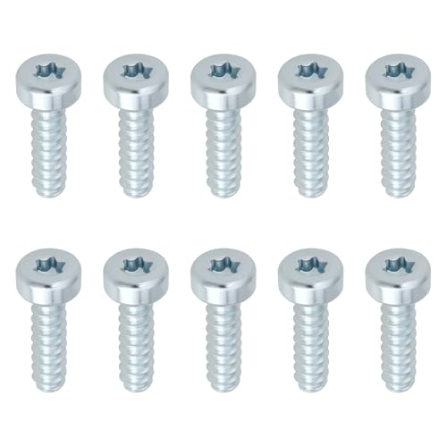Pack de 10 tornillos autorroscantes M5.3x18 mm cabeza pan miniatura 1