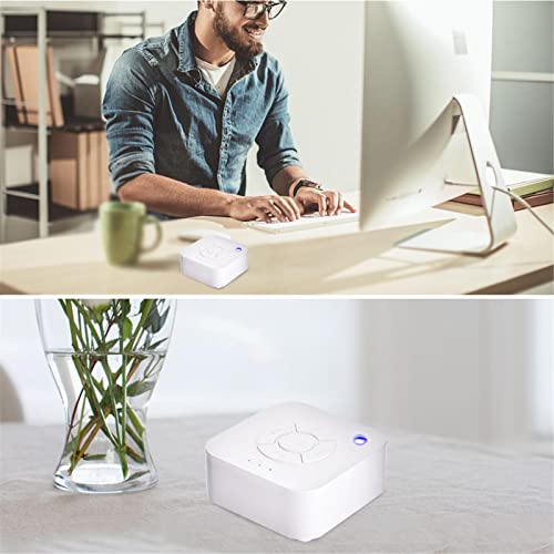 Máquina de Som para Dormir | Máquina de Som com 9 Sons Calmantes Naturais Não Looping para Adultos B