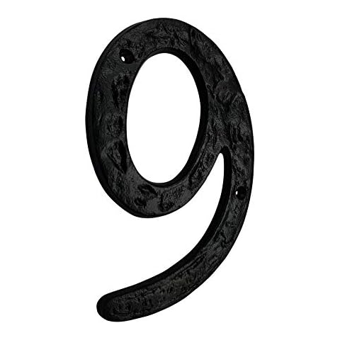 Akatva 6" Iron Heavy Numerals (9) Cover