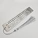 Bhagavad Gita Chapter 2, Verse 47 Shloka Quote Lord Krishna Engraved Steel Handmade Bookmark Hinduism Blessings Divine Gift