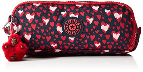 Kipling GITROY, Estuche para Unisex Niños, Rosa (Festival Del Cor...