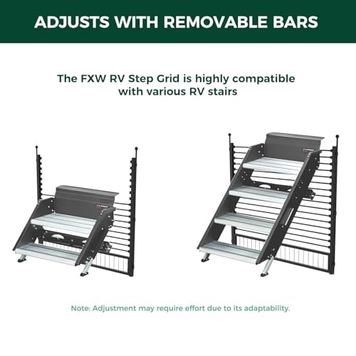 Image of FXW Instant Dog Playpen with RV Step Grid for RV Camping, 32 inch H, 16 Panels