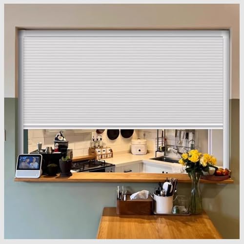 Ventana deslizante de aluminio para camiones de alimentos con persianas venecianas opacas, diseño duradero y funcional para una mayor privacidad y control de luz
