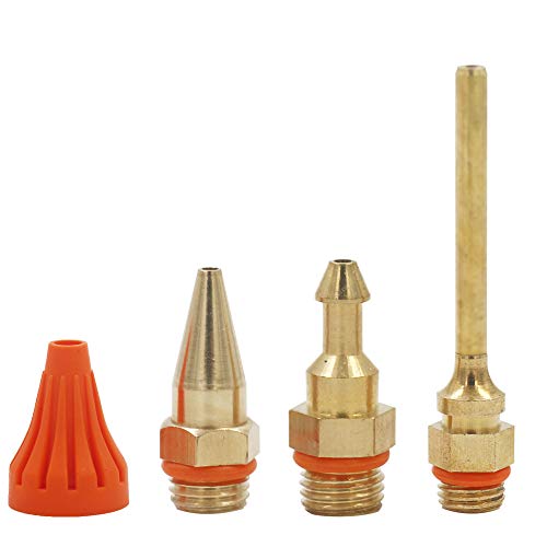 Anyyion Glue Gun Nozzle, Yellow (4PCS)