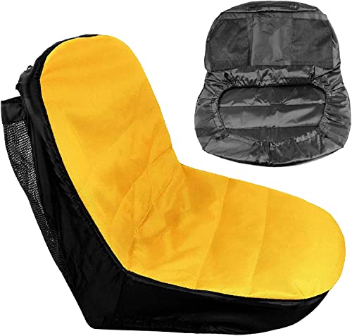 Funda de Asiento para cortacésped de 11 Pulgadas Compatible con John Deere, Craftsman, Cub Cadet, Kubota, Funda Universal para Tractor cortacésped (pequeña)