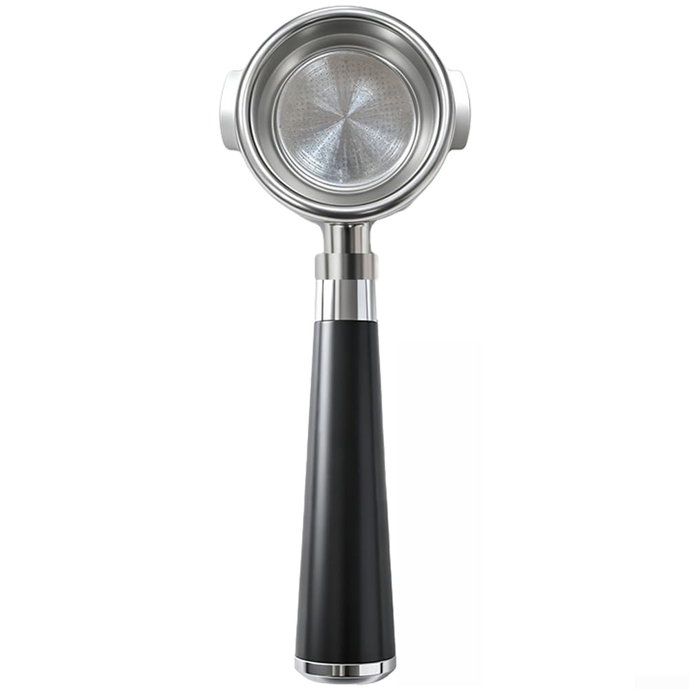 58MM Portafiltro in Acciaio Inox 304 Manico in Legno per Petrus 58MM