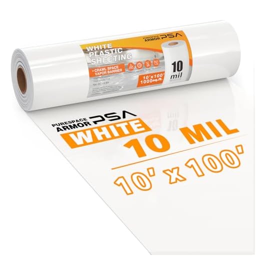 10mil Crawl Space Vapor Barrier 10'x100'