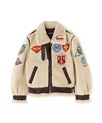 [アヴィレックス] ジャケット レトロ ボア B-3 トップガン/RETRO BOA B-3 TOPGUN メンズ XL 040 ベージュ 783-2952004 - Avirex - 商品画像