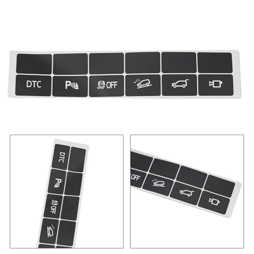 Autocollants de remplacement bouton DTC usé BMW X5 E70 X6 E71 - 6